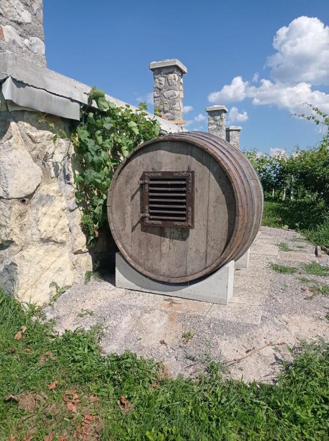 Zerko Holiday Home - Vineyard Chalet With Sauna And Jacuzzi Free Mirna Экстерьер фото